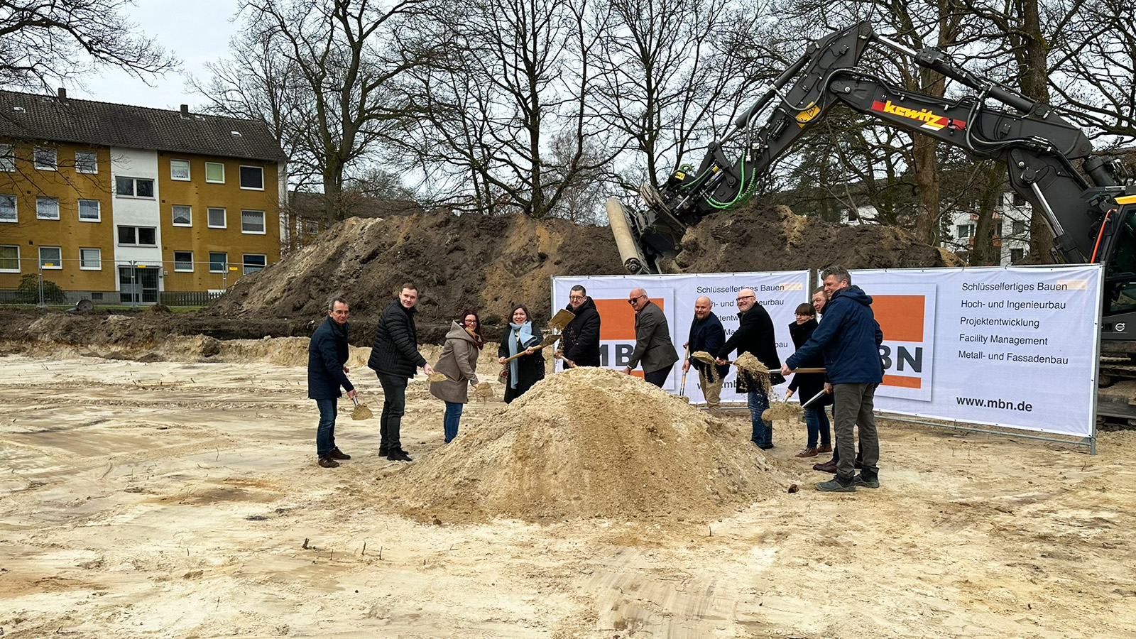 Spatenstich für die neue KiTa „Am Hanloh“ in Munster