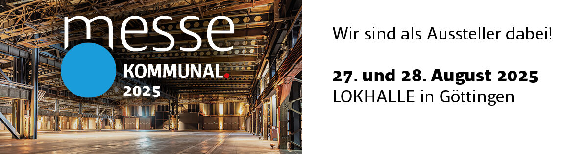 AUDERE auf der Messe KOMMUNAL in Göttingen